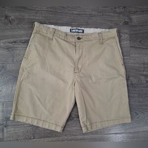Mens Lee Dungaree Kahki Shorts Size 34